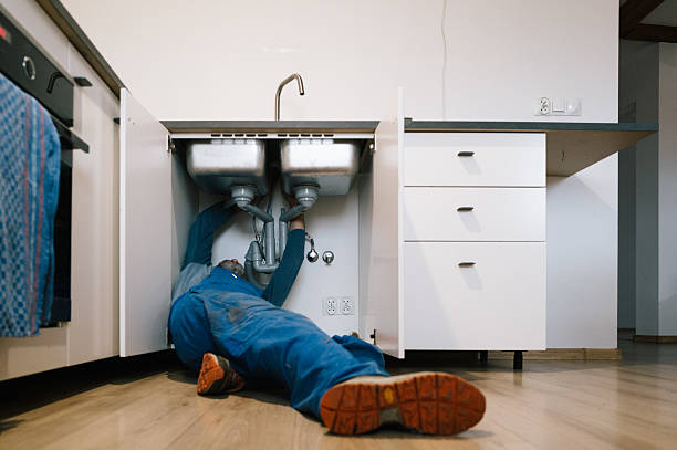 Professional Leak Detection technician working in Claremore, OK